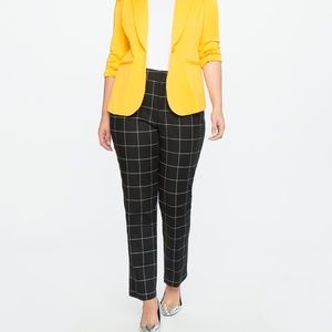 Eloquii Kady Pants in Windowpane NWT